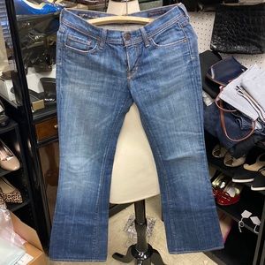 Citizens Of Humanity Ingred 002 Stretch Low Waiste Flare Jeans - Sz 27